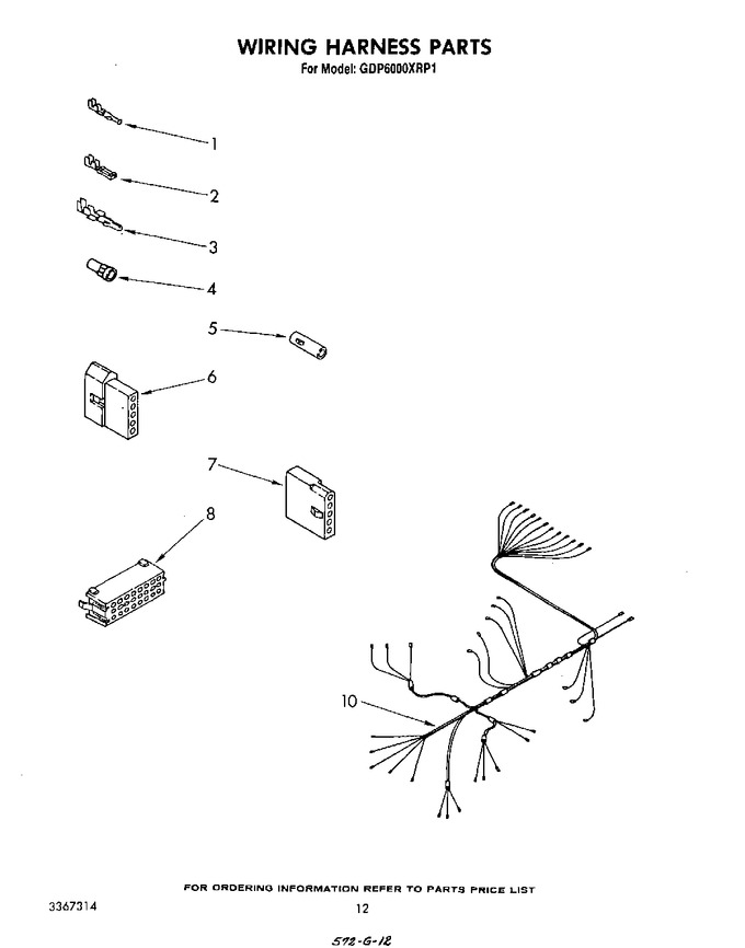 Diagram for GDP6000XRP1
