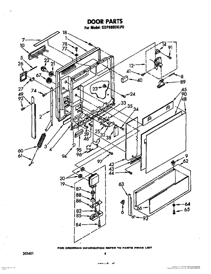 Diagram for GDP6880XLP0