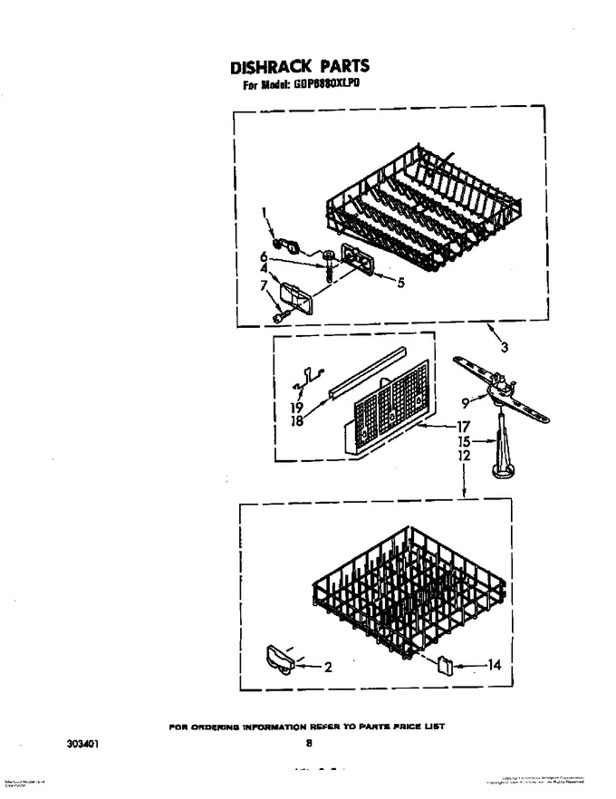 Diagram for GDP6880XLP0