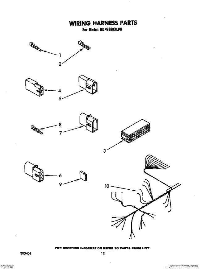 Diagram for GDP6880XLP0
