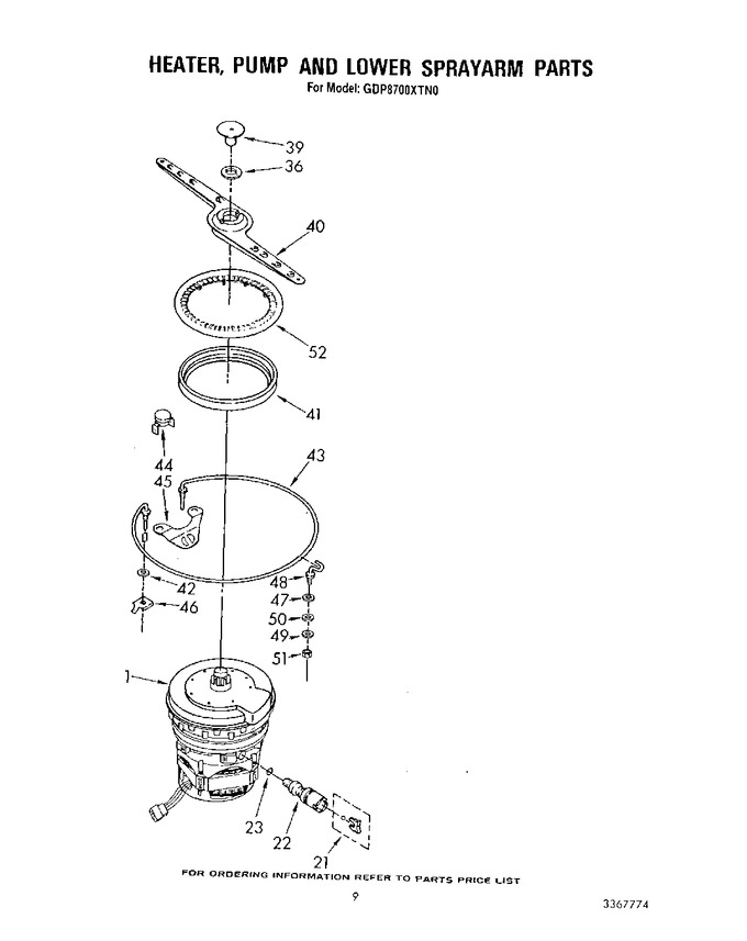 Diagram for GDP8700XTN0