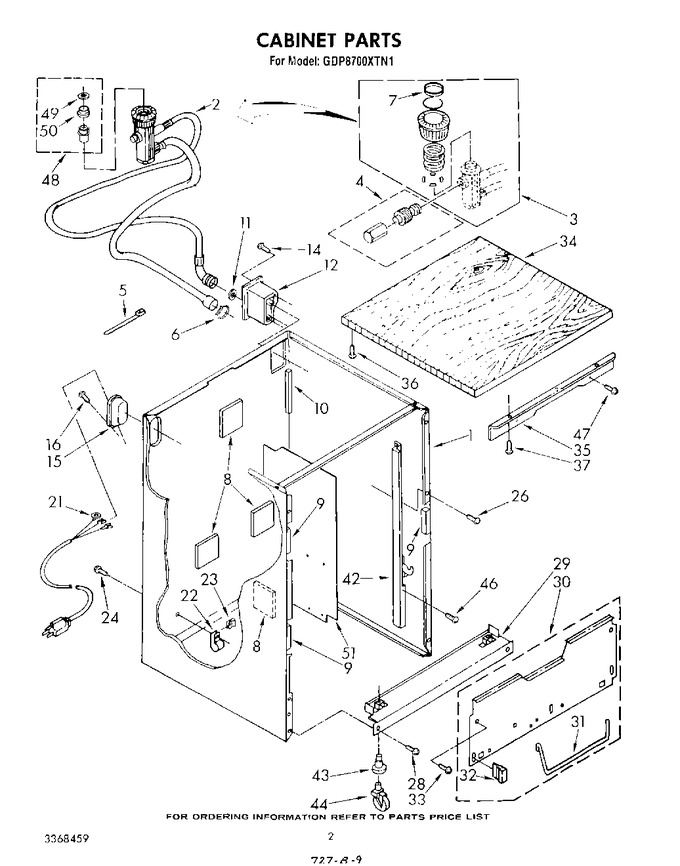 Diagram for GDP8700XTN1