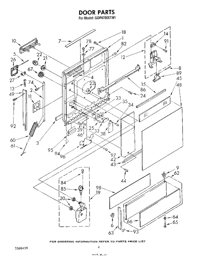 Diagram for GDP8700XTN1