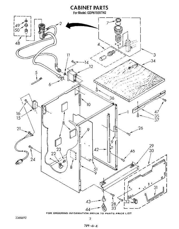 Diagram for GDP8700XTN2