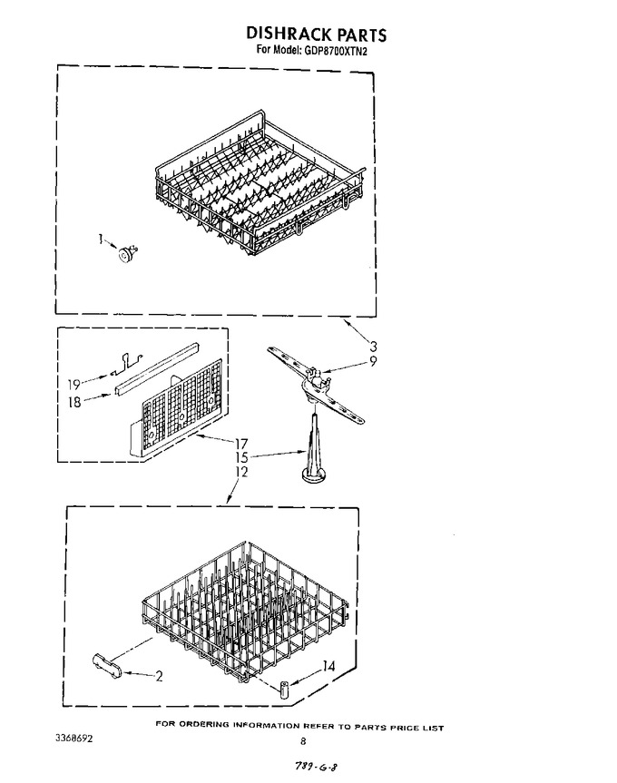Diagram for GDP8700XTN2