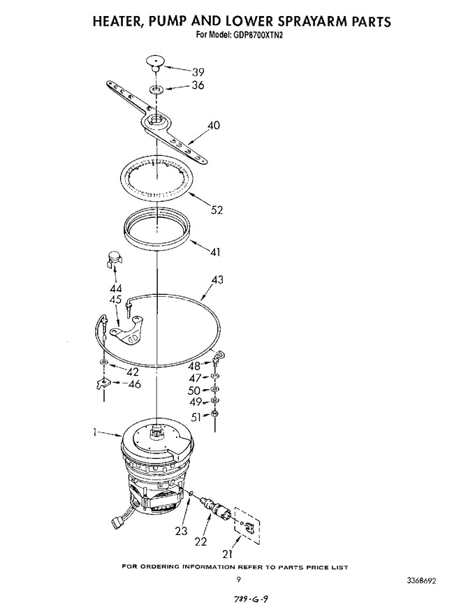 Diagram for GDP8700XTN2