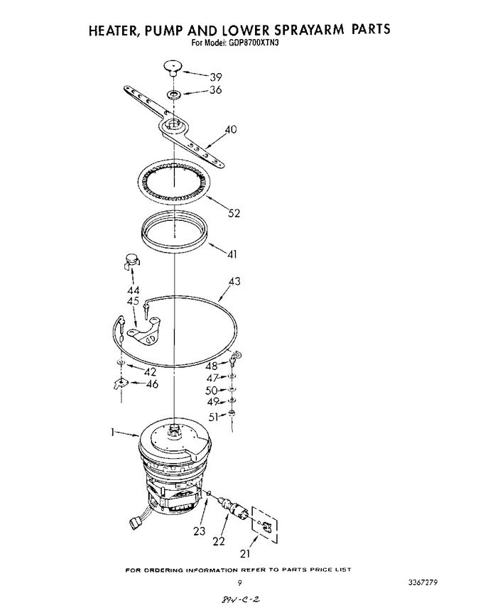 Diagram for GDP8700XTN3