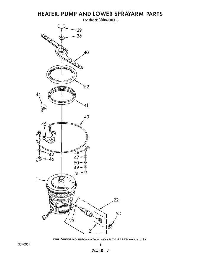 Diagram for GDU8700XT0