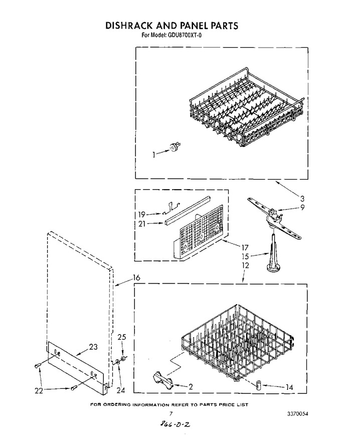 Diagram for GDU8700XT0