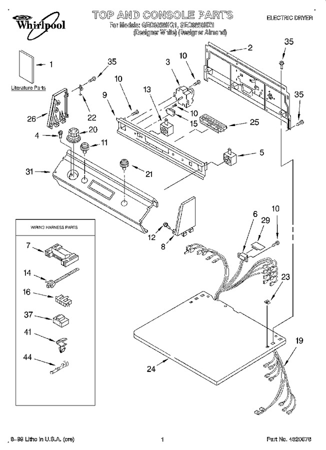 Diagram for GEC9858HZ1