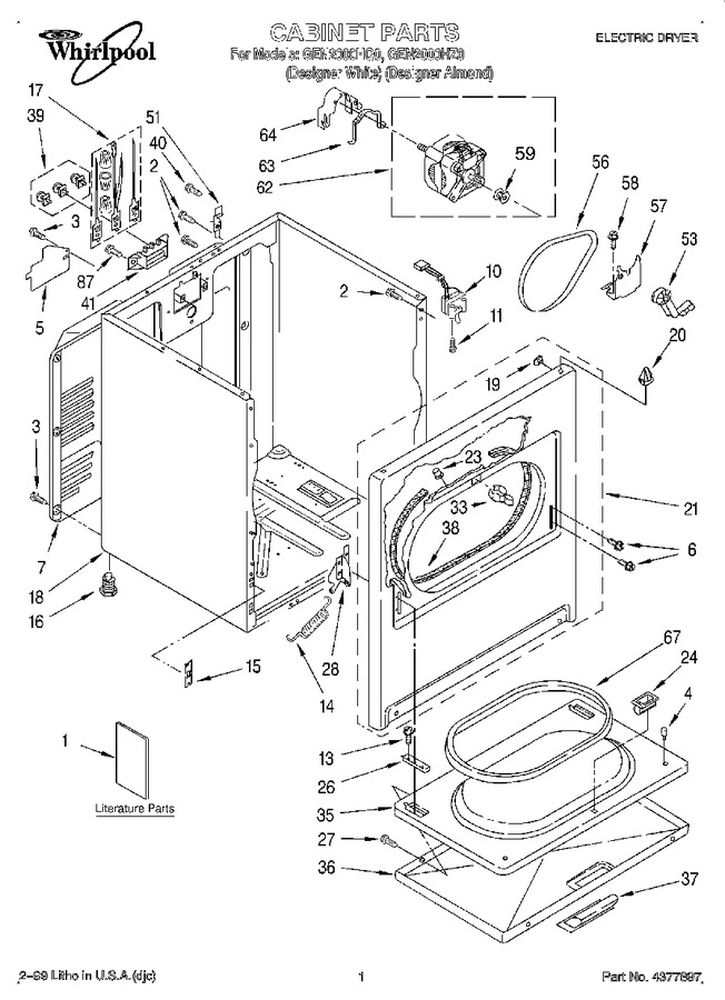 Diagram for GEN2000HZ0