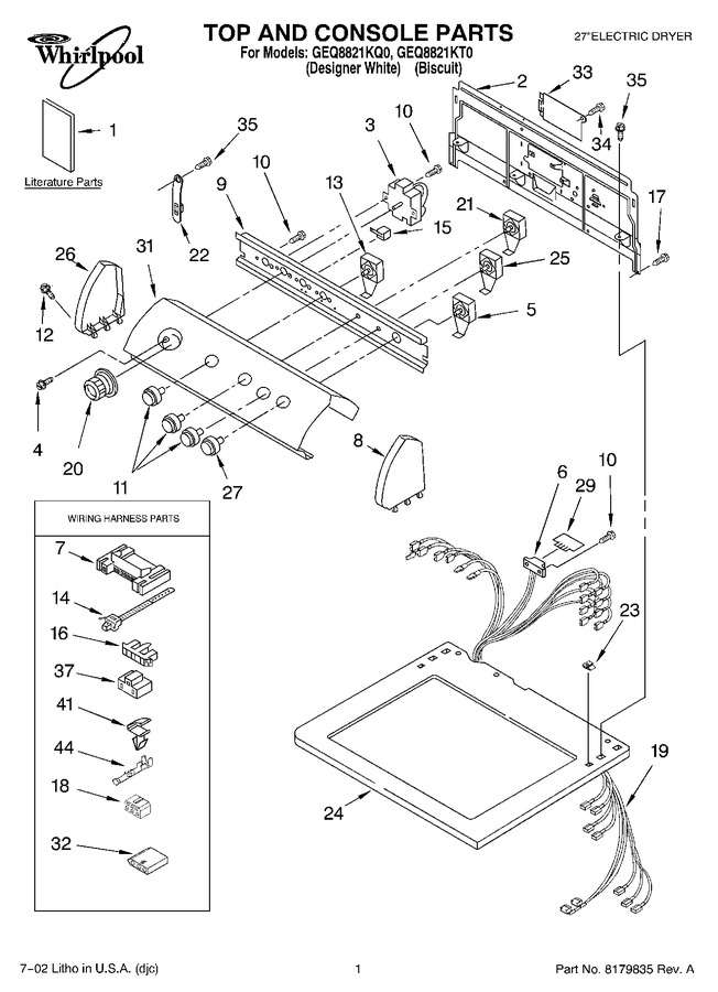Diagram for GEQ8821KQ0