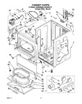 Diagram for 02 - Cabinet Parts