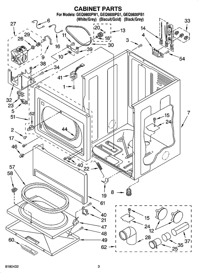 Diagram for GEQ9800PG1