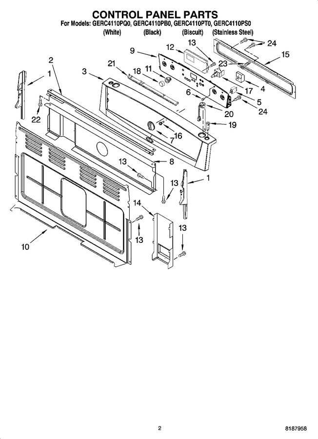 Diagram for GERC4110PB0