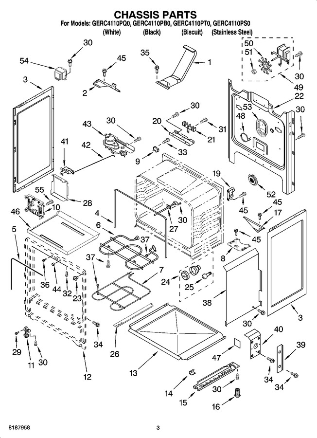Diagram for GERC4110PB0