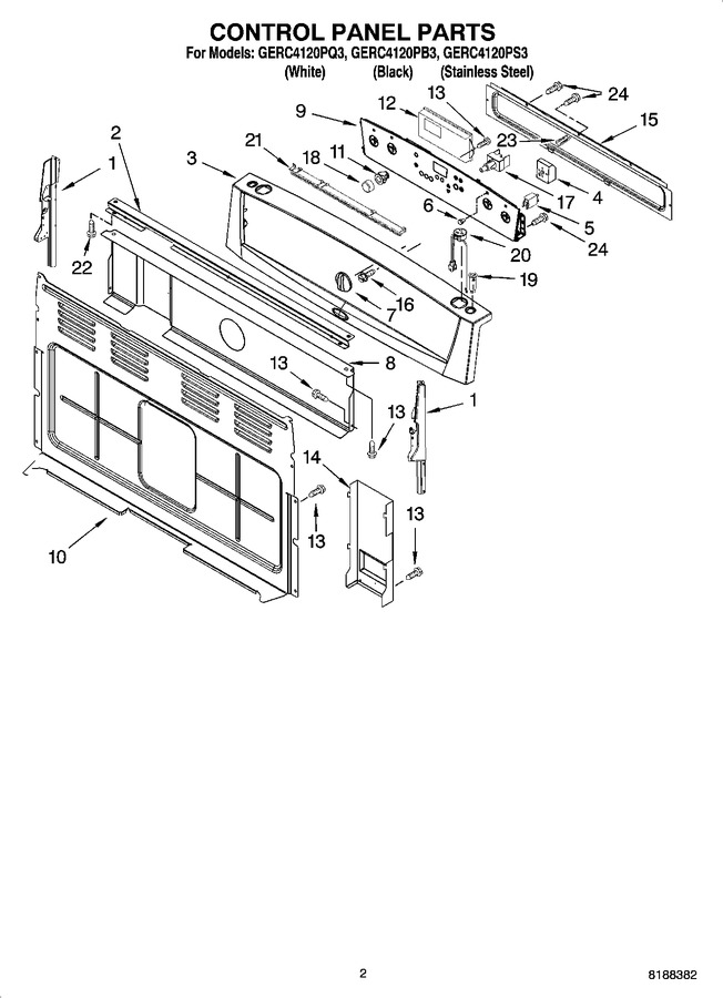 Diagram for GERC4120PB3