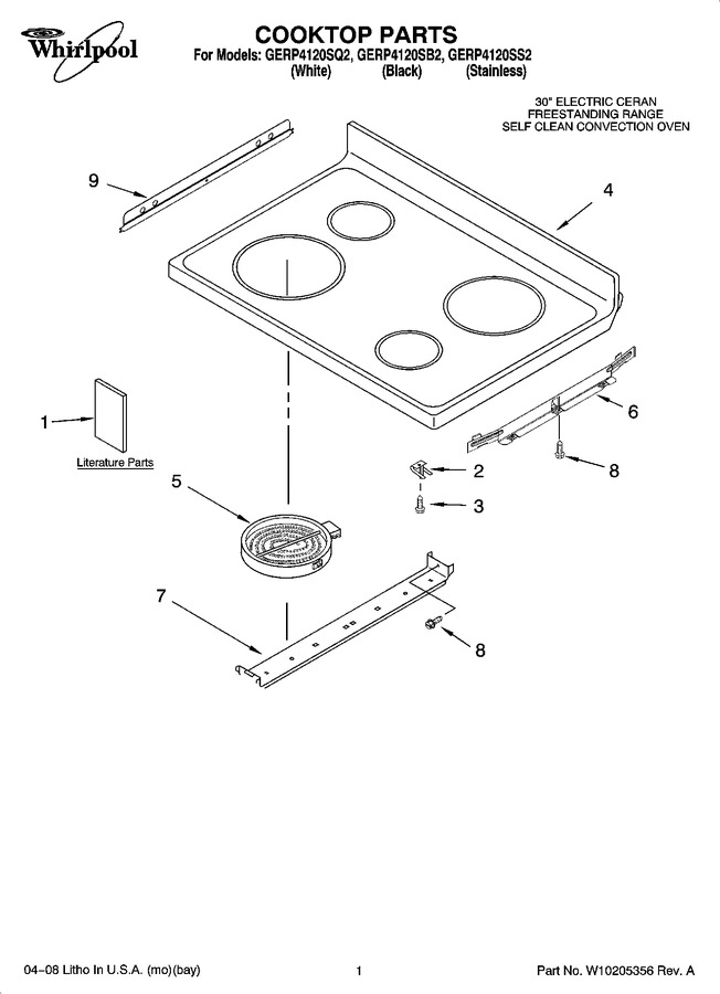 Diagram for GERP4120SS2