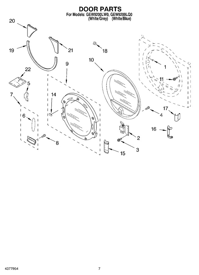 Diagram for GEW9200LQ0
