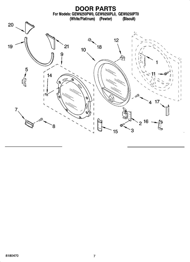 Diagram for GEW9250PL0