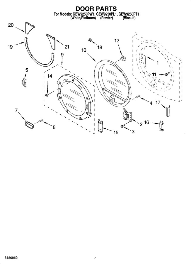 Diagram for GEW9250PL1