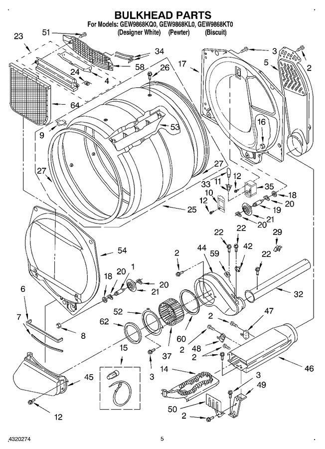Diagram for GEW9868KT0