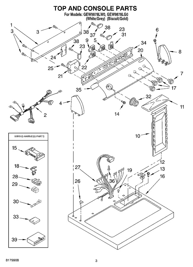 Diagram for GEW9878LG0