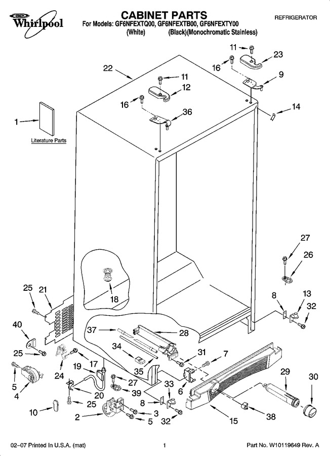 Diagram for GF6NFEXTB00