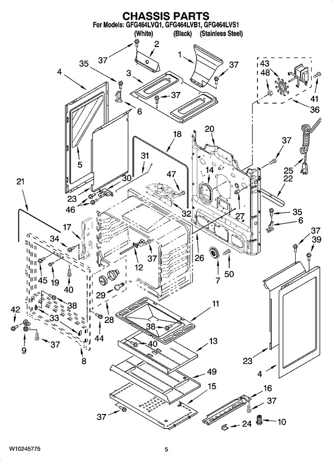 Diagram for GFG464LVQ1