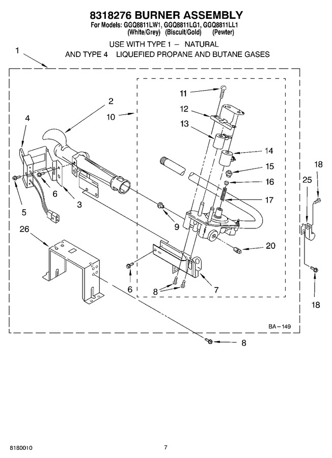Diagram for GGQ8811LG1