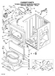 Diagram for 02 - Cabinet Parts