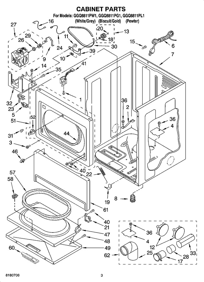 Diagram for GGQ8811PW1