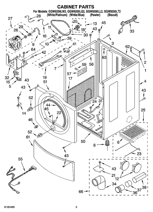 Diagram for GGW9200LL2