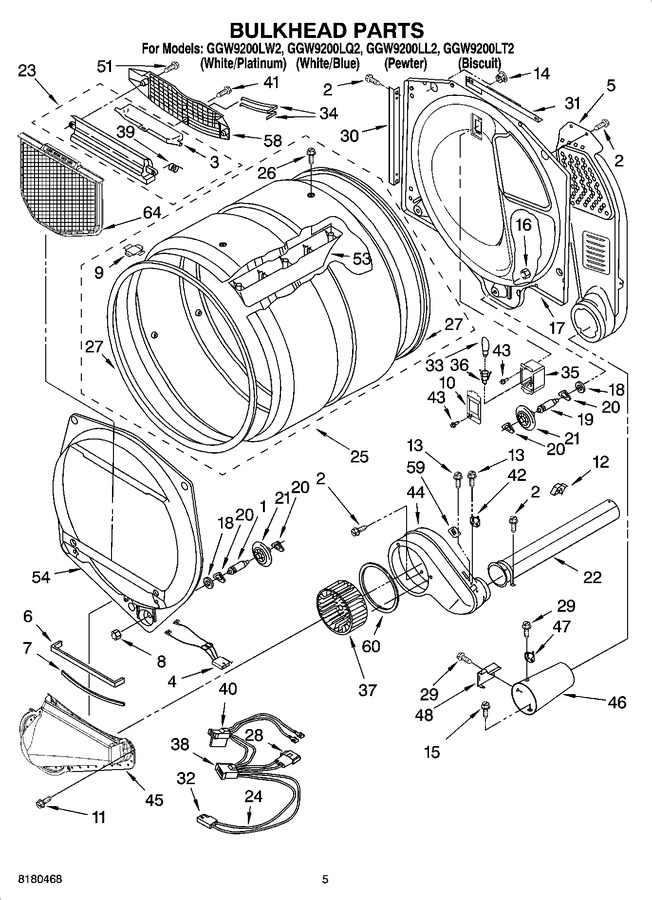 Diagram for GGW9200LL2