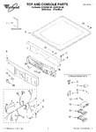 Diagram for 01 - Top And Console, Literature