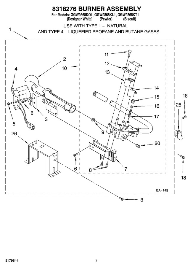 Diagram for GGW9868KQ1