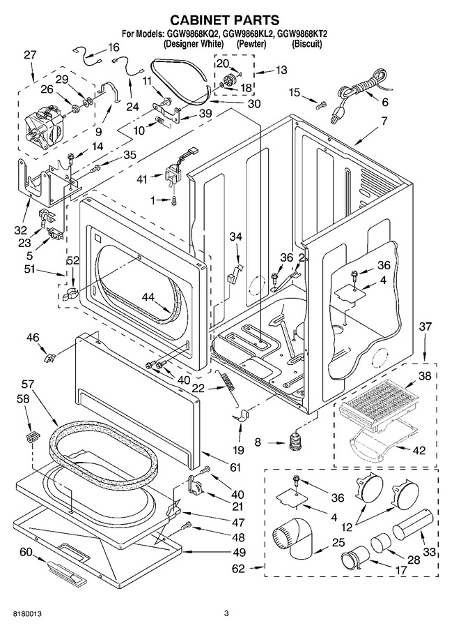 Diagram for GGW9868KT2