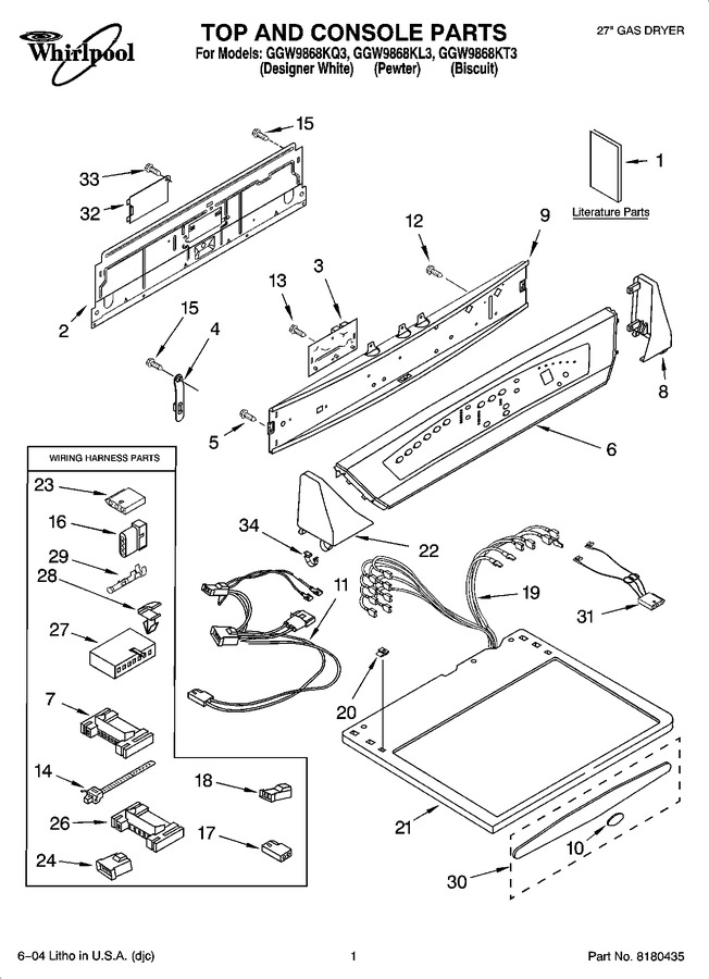 Diagram for GGW9868KL3