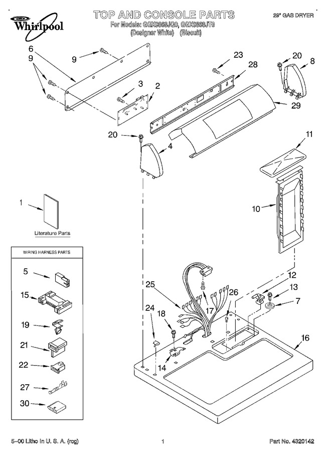 Diagram for GGX9868JT0