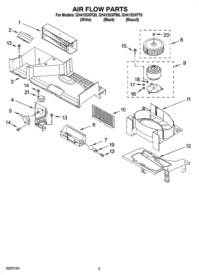 Diagram for GH4155XPT0