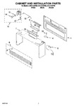 Diagram for 06 - Cabinet And Installation Parts