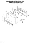 Diagram for 06 - Cabinet And Installation Parts