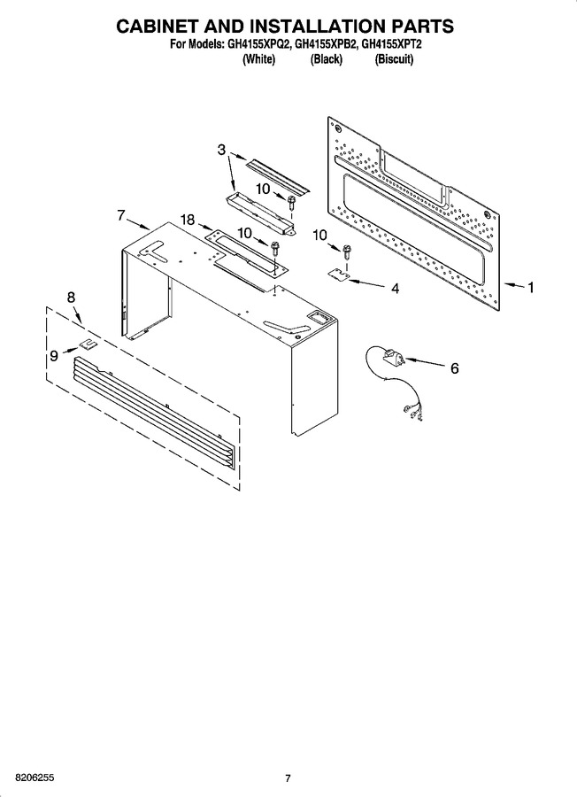 Diagram for GH4155XPT2