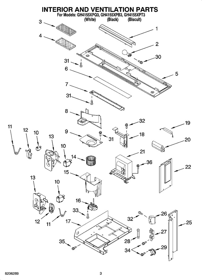 Diagram for GH4155XPB3