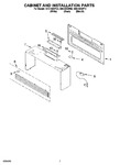 Diagram for 06 - Cabinet And Installation Parts