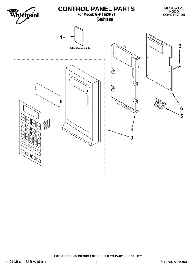 Diagram for GH4155XPS1