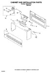 Diagram for 06 - Cabinet And Installation Parts
