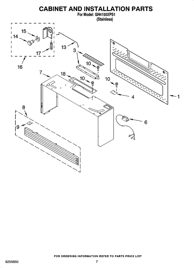 Diagram for GH4155XPS1