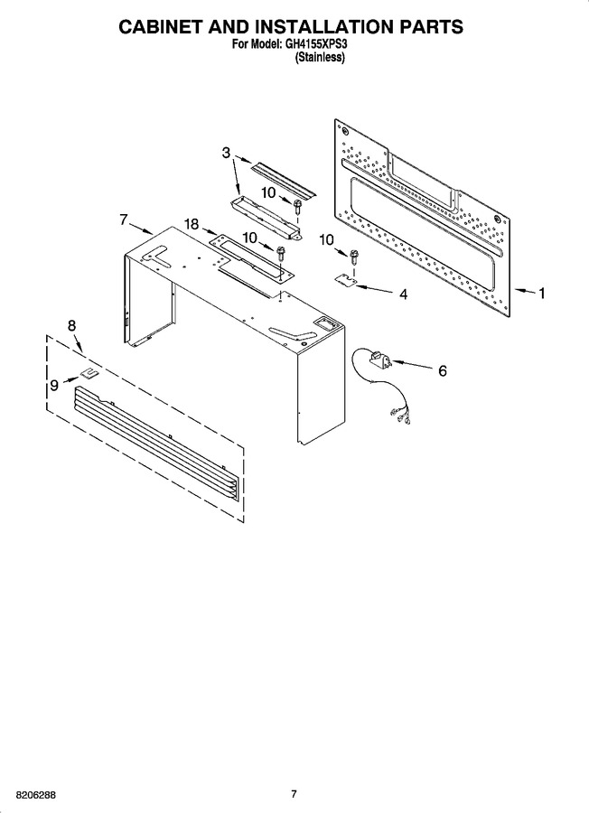 Diagram for GH4155XPS3