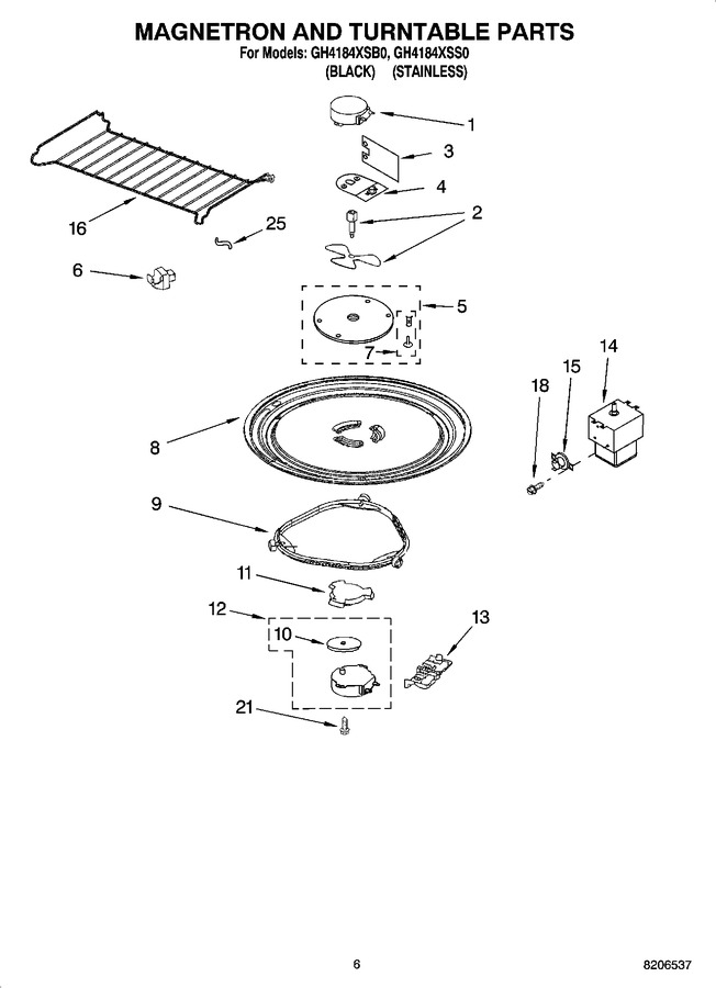 Diagram for GH4184XSB0